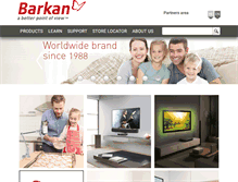 Tablet Screenshot of barkanmounts.com